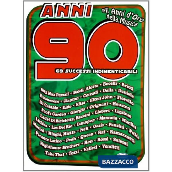 Anni d'oro. Anni '90 (musica stampata)