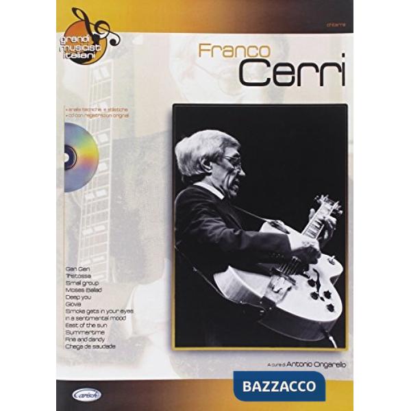 Franco Cerri. Great musicians series. Con CD-Audio