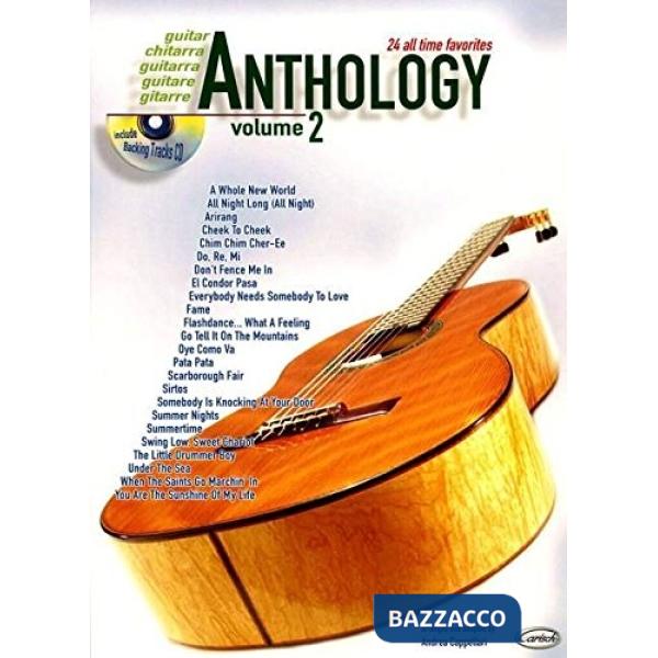 Anthology guitar v.2 + cd