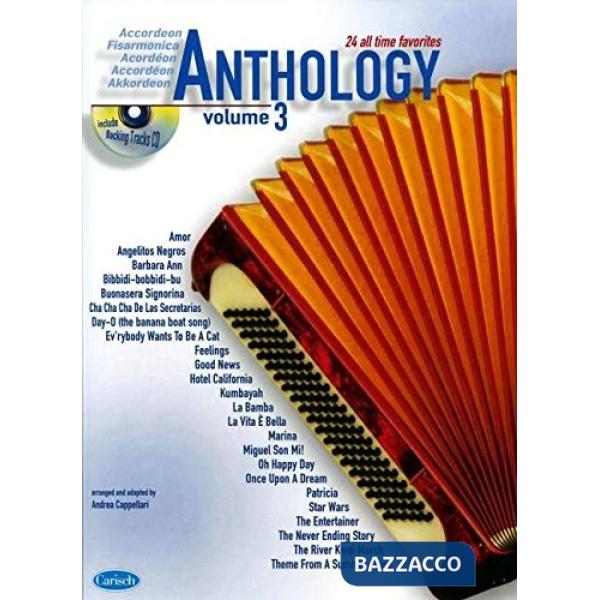 Anthology accordeon 3 + cd