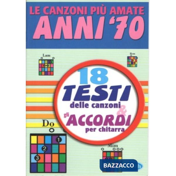 Mini canta & suona anni '70