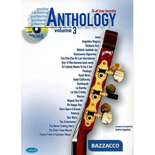 Anthology guitar v.3 + cd