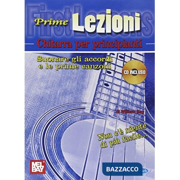 Prime lezioni di chitarra+cd