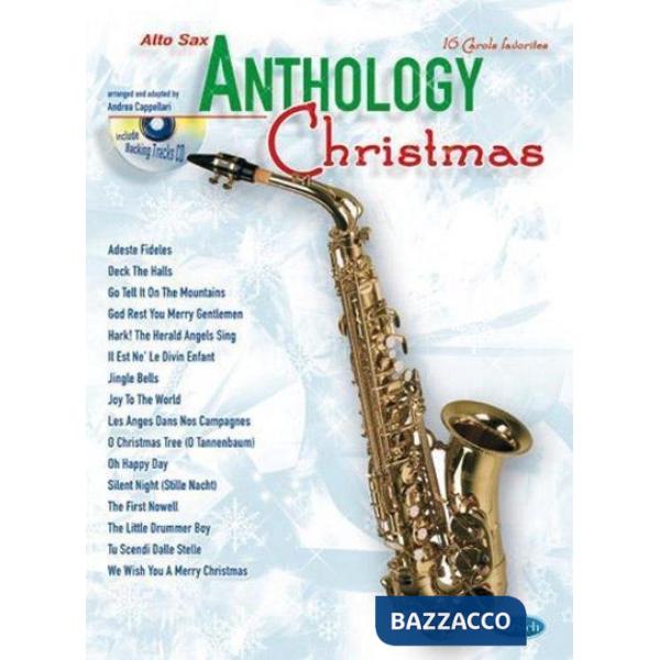 Anthology Christmas sax. Spartito. Con CD Audio