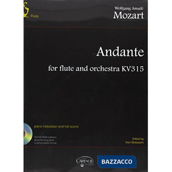 Andante flute & orch.k315+cd