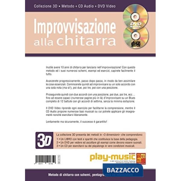 Improvvisazione alla chitarra in 3D. Con CD Audio. Con DVD