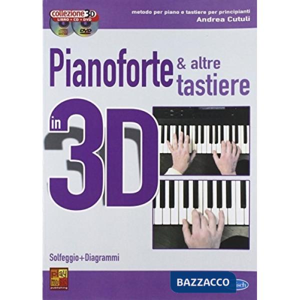 Pianoforte & altre tastiere in 3D. Con CD Audio. Con DVD