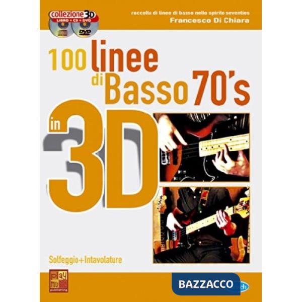 Cento linee di basso 70's. Con CD. Con DVD