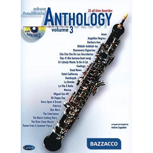 Anthology oboe v.3 + cd