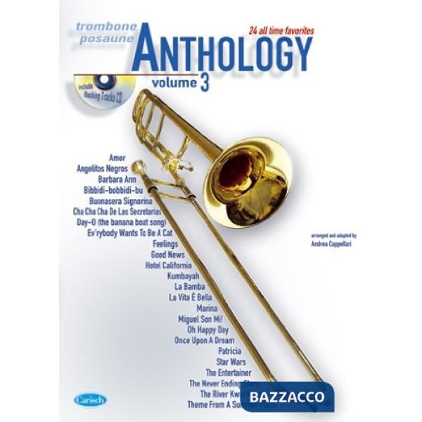 Anthology trombone v.3 + cd
