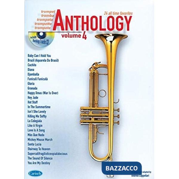 Anthology Trumpet. Vol. 4. Con CD (musica stampata)