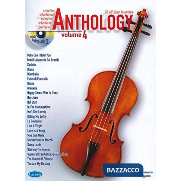 Anthology violin v.4 + cd