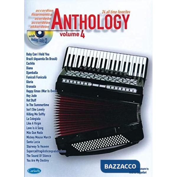 Anthology accordeon 4 + cd