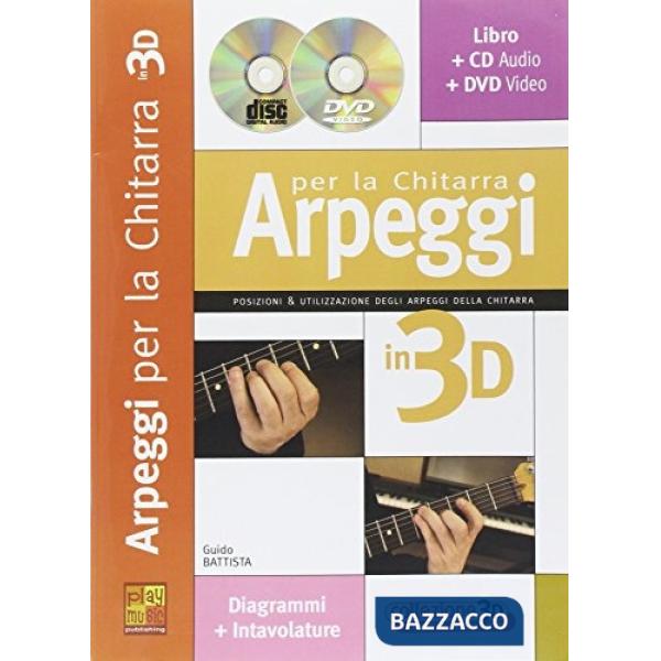 Arpeggi per l'improvvisazione alla chitarra in 3D. Con CD Audio. Con DVD