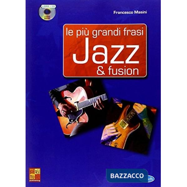 Piu' grandi frasi jazz+cd