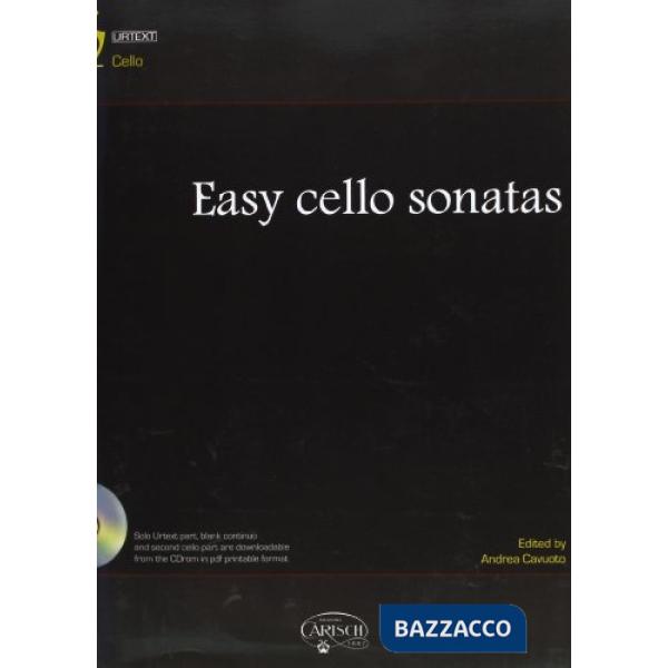 Easy cello sonatas+cd
