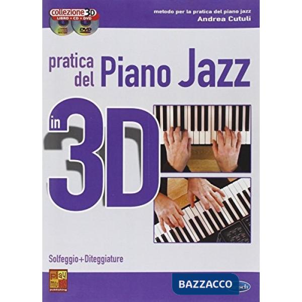 Pratica piano jazz 3d+cd+dvd
