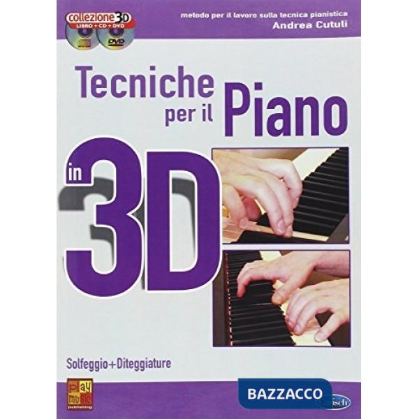 Tecniche per il piano in 3D. Con CD Audio. Con DVD