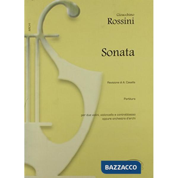 Sonata N. 3. Per archi. Spartito
