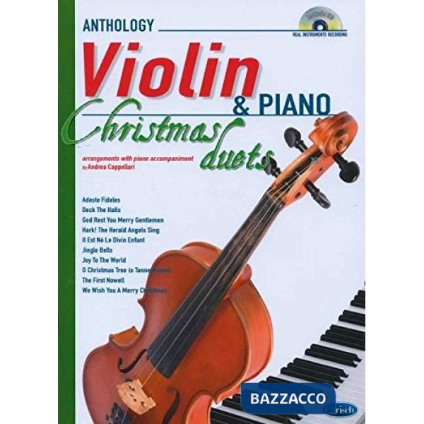 Christmas duets. Anthology violin & piano. Spartito. Con CD Audio