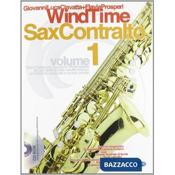 Windtime sax alto+cd