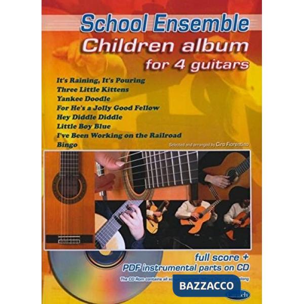 Children album 4 guitars+cd