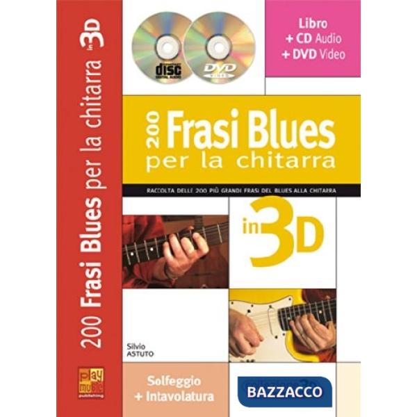 200 frasi blues 3d+cd+dvd