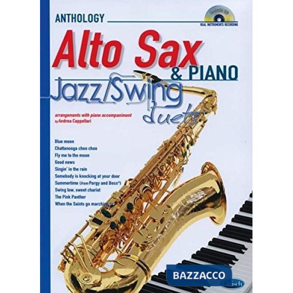 Jazz/swing duets a/sx & pf+cd