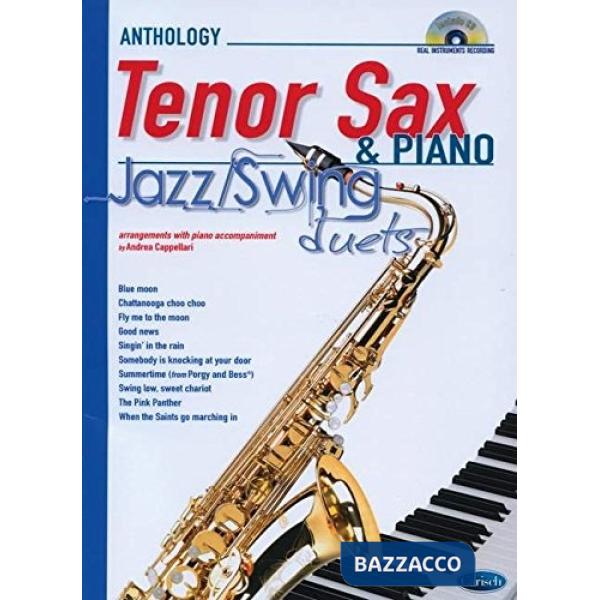 Jazz/swing duets t/sax & pf+cd