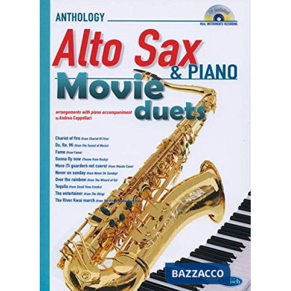 Movie duets a/sax+cd