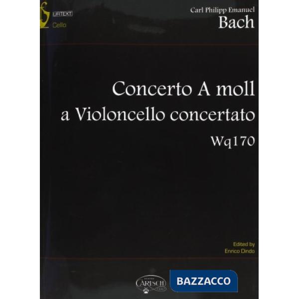 Concerto A-Moll a violoncello concertanto wq170. Partitura