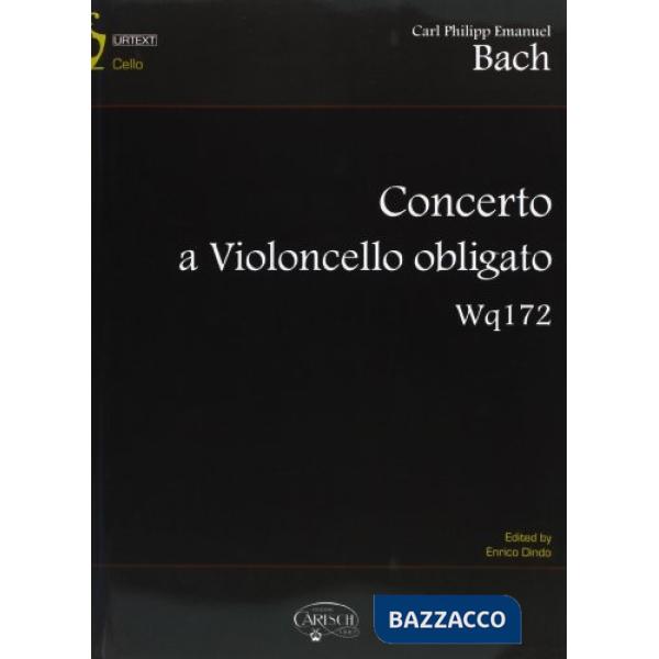 Concerto a violoncello obligato Wq172. Partitura