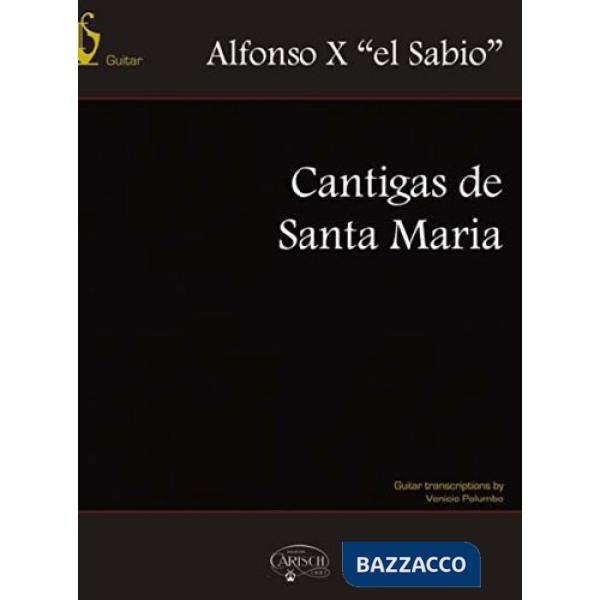 Cantigas de santa Maria. Partitura