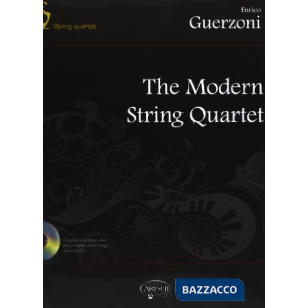 Modern string quartet. Per clarinetto basso e 4 archi. Partitura. Con CD Audio