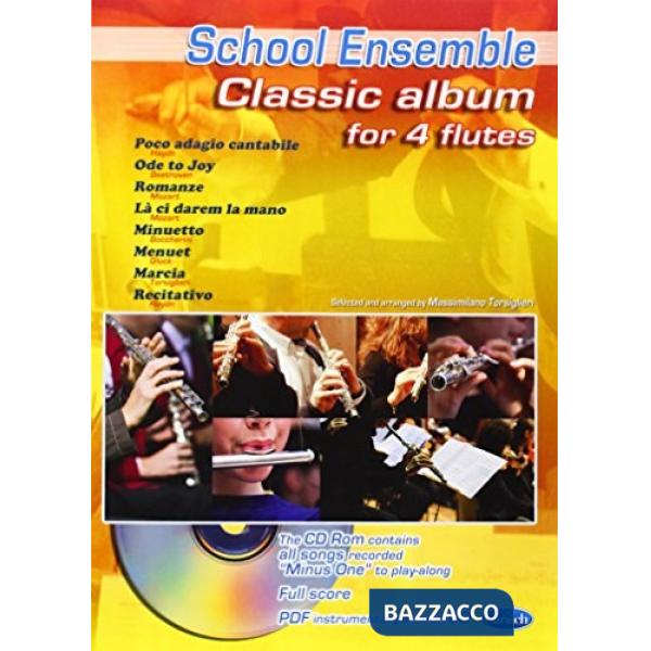 Classic album for 4 fl+cd