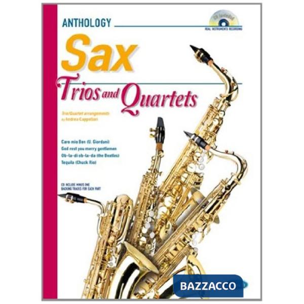 Sax trios and quartets+cd