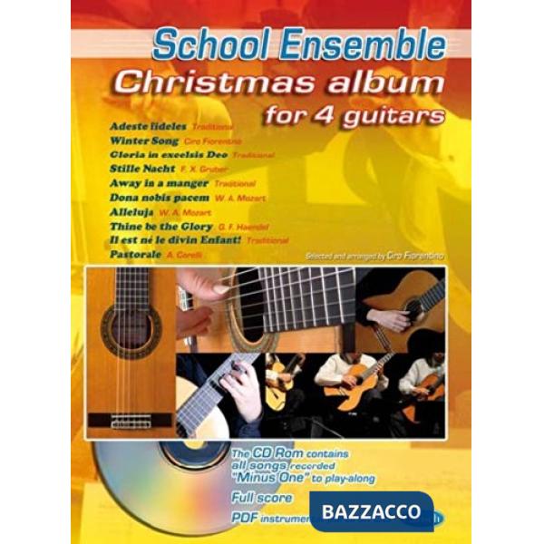 Christmas album for 4 guit+cd