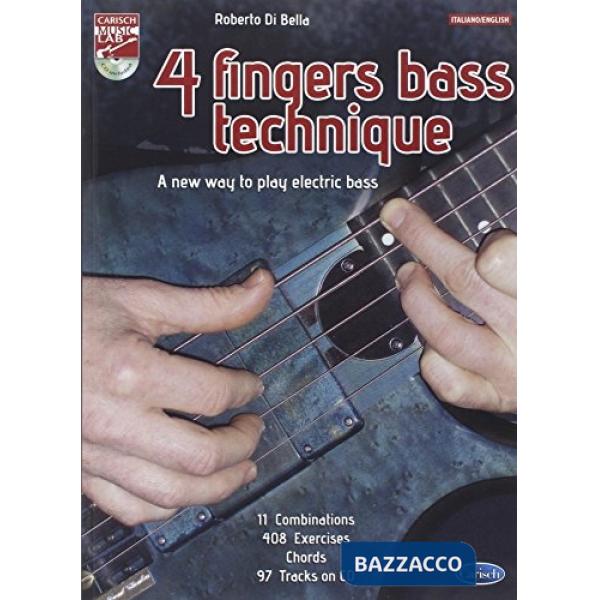 4 fingers bass technique +cd