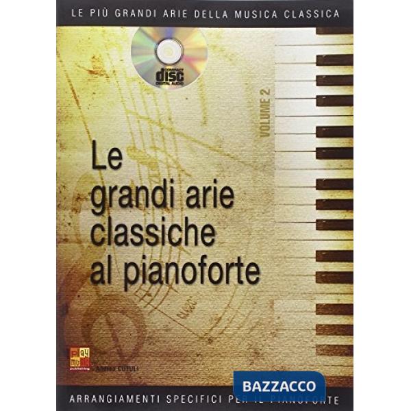 Grandi arie classiche pf v2+cd