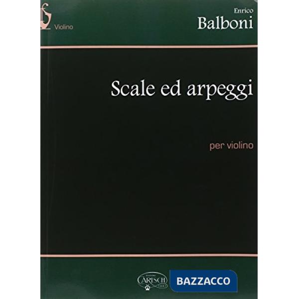 Scale ed arpeggi per violino