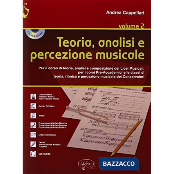 TEORIA, ANALISI E PERCEZIONE MUSICALE VOLUME 2