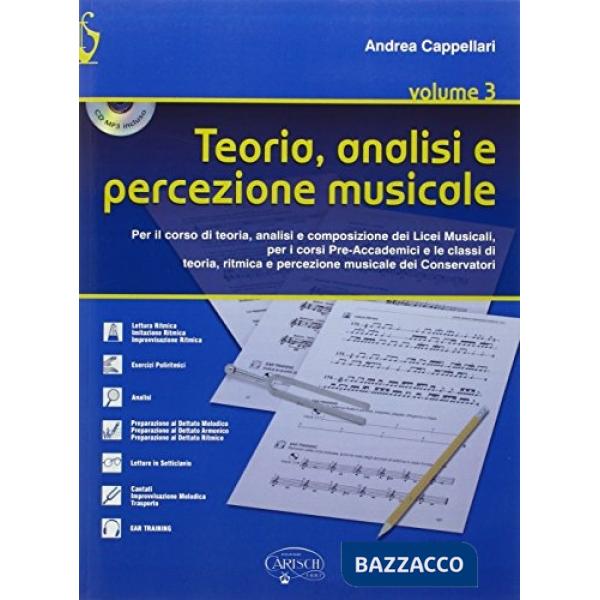 TEORIA, ANALISI E PERCEZIONE MUSICALE VOLUME 3