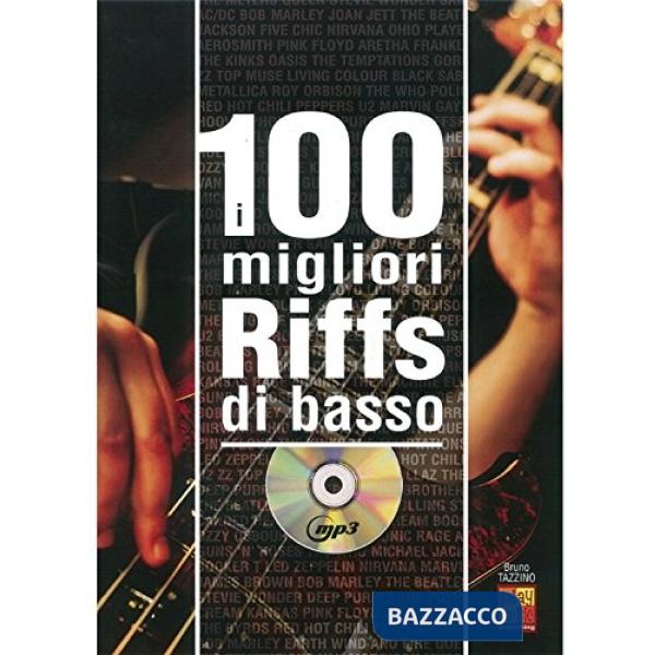 100 migliori riffs di basso+cd