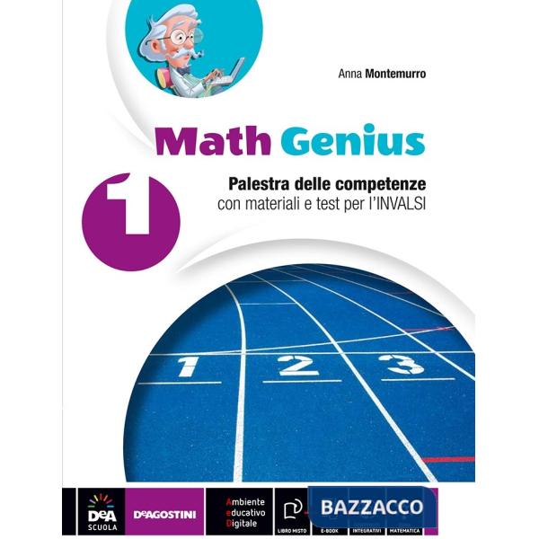 MATH GENIUS ARITMETICA 1 + GEOMETRIA 1 + EBOOK (ANCHE SU DVD)