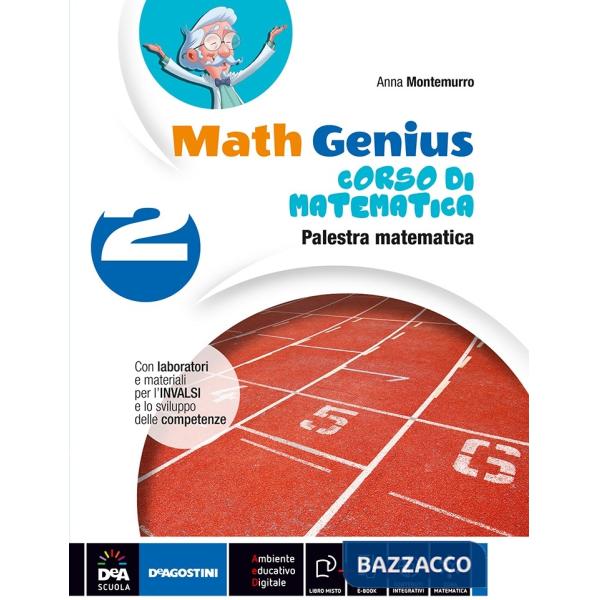 MATH GENIUS VOLUME 2 + PALESTRA MATEMATICA 2 + EBOOK (ANCHE SU DVD)