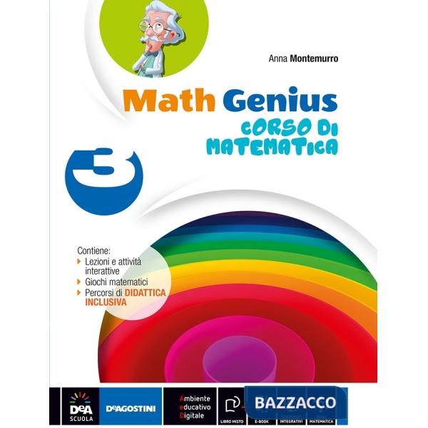 MATH GENIUS VOLUME 3 + PALESTRA MATEMATICA 3 + EBOOK (ANCHE SU DVD)