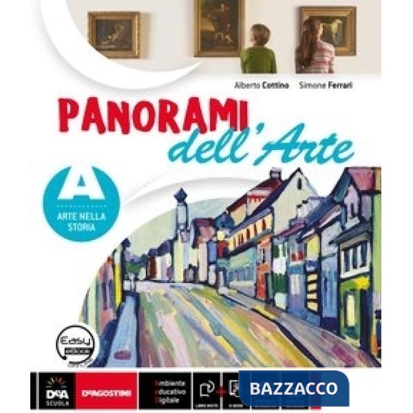 PANORAMI DELL'ARTE VOLUMI A + B + C + EASY BOOK (SU DVD) + EBOOK