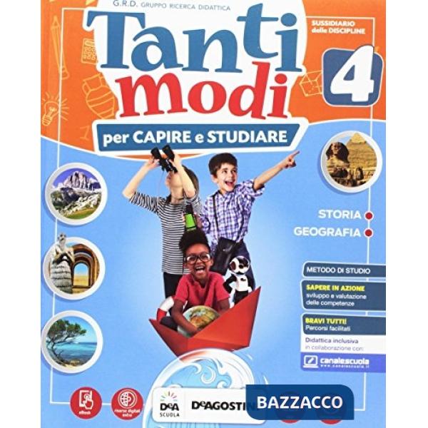 TANTI MODI X CAPIRE E STUDIARE CL. 4-ANTROPOLOGIA