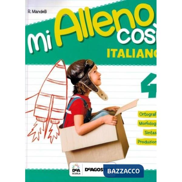 MI ALLENO COSI'-ITALIANO CL. 4