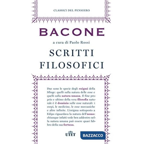 Scritti filosofici